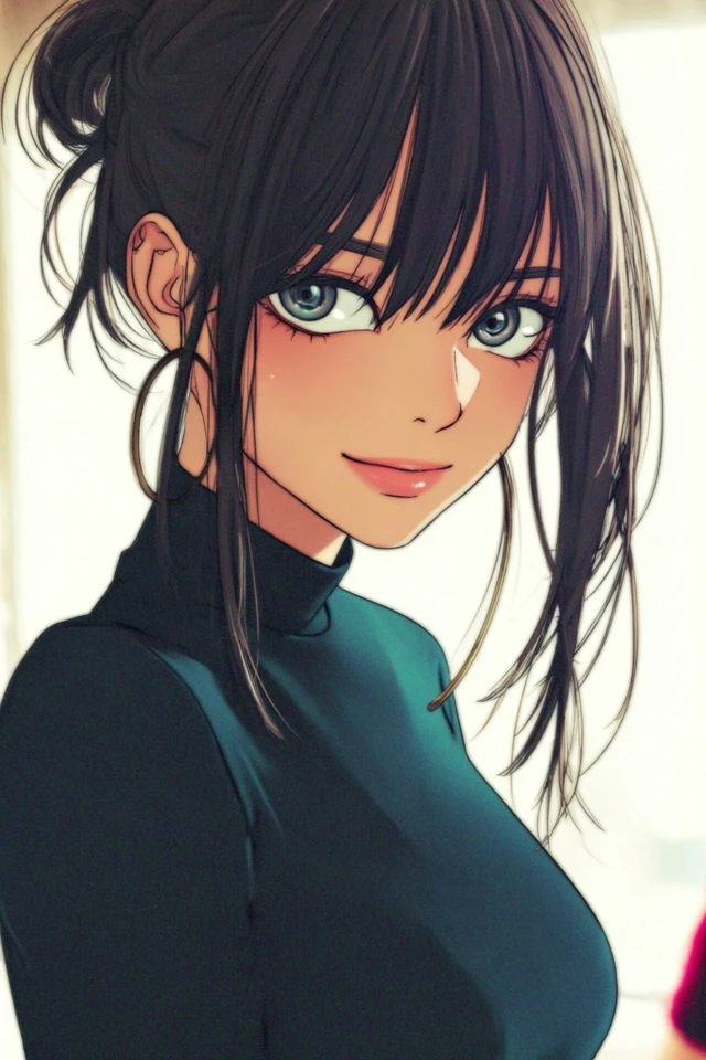 Velvet Midnight Gaze - Image 1