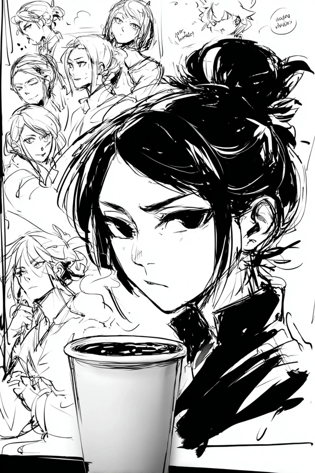 Ink Noir Sketches - Image 4