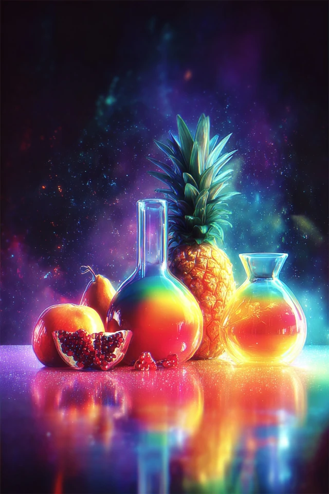Vibrant Dreams in Neon Hues - Image 3