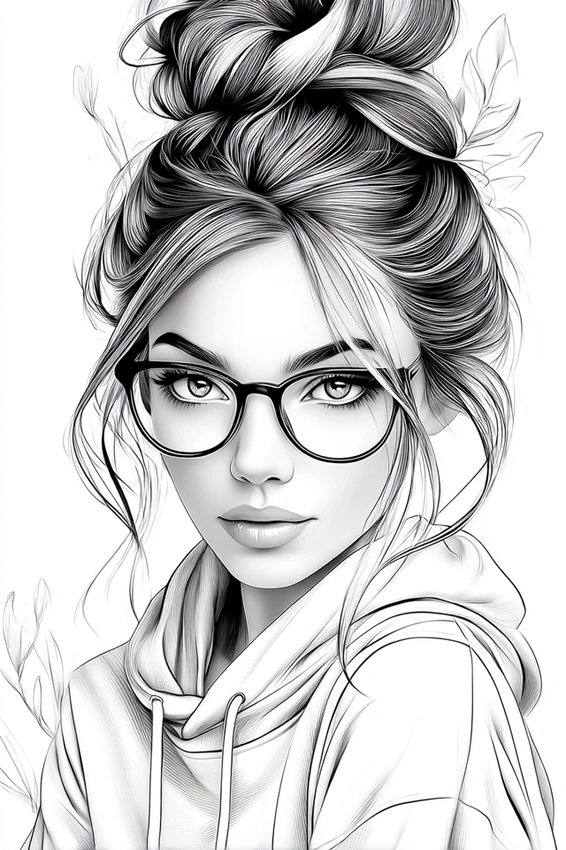 Artistic Harmony: A Collection of Line Art - Image 1