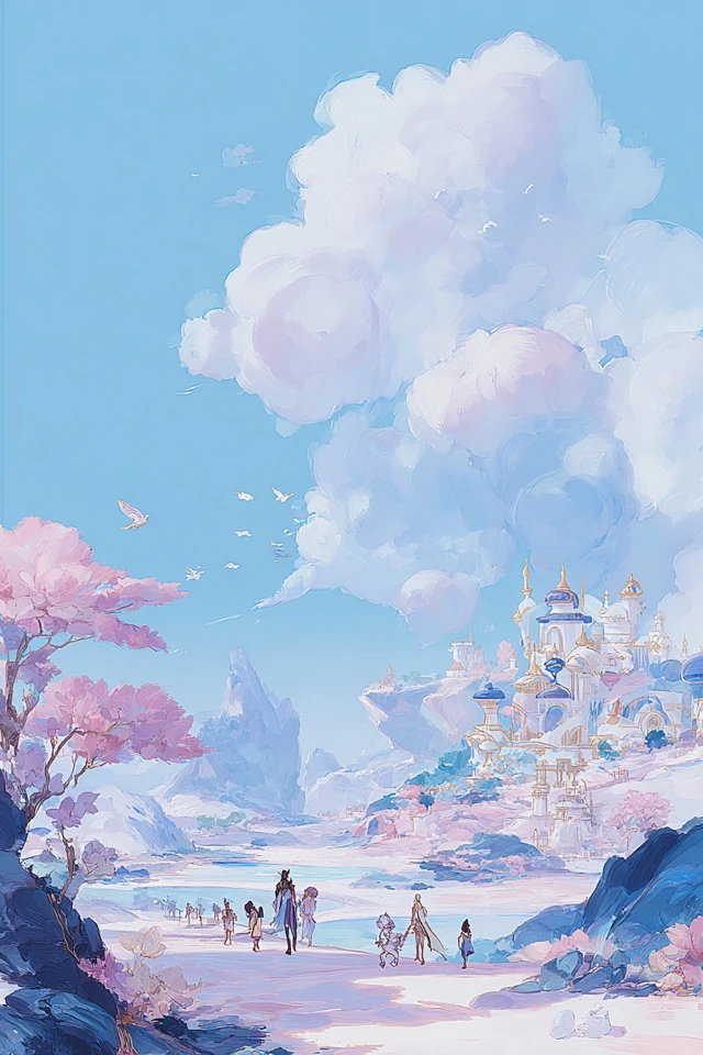 Pastel Dreams of a Silent Spring - Image 2