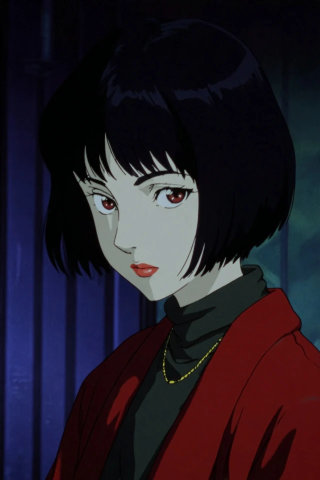 Cybernetic Noir Elegance - Image 1