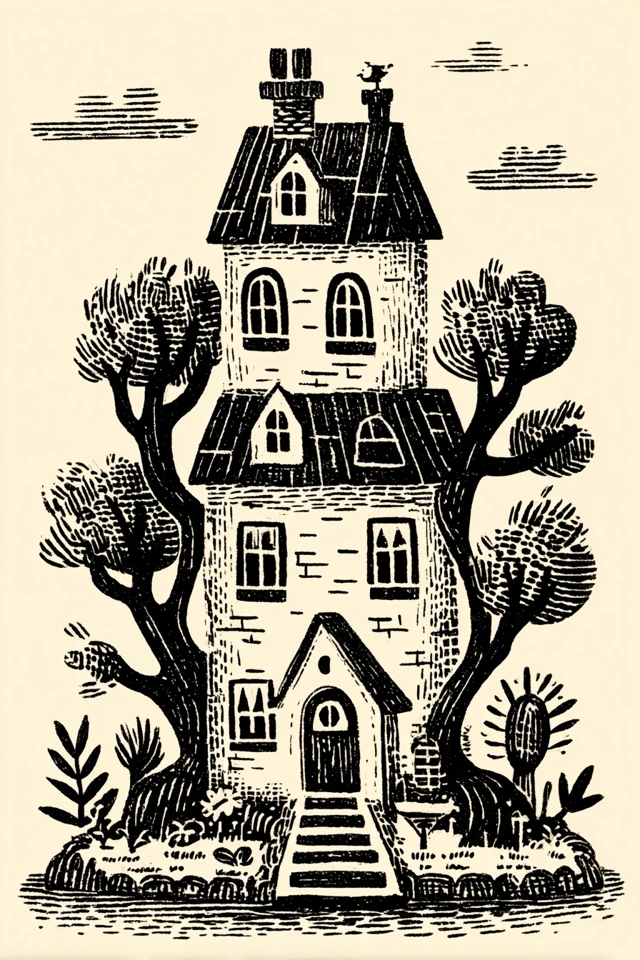 Whimsical Ink Sketches of Daily Life - Image 6