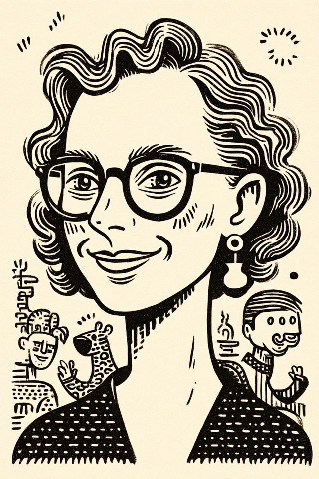 Whimsical Ink Sketches of Daily Life - Image 1