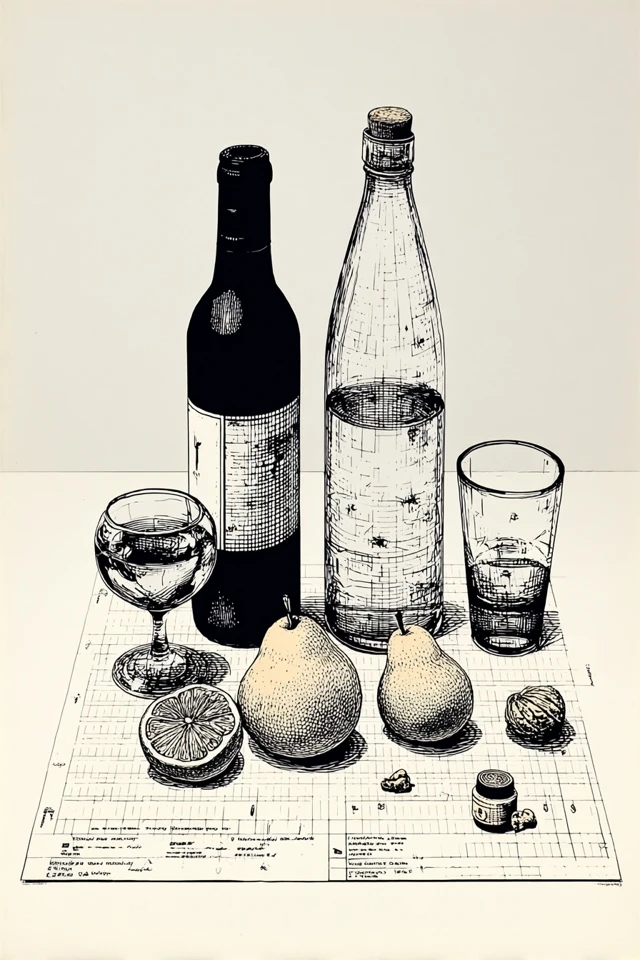 Precision in Ink: A Study of Form - Image 3