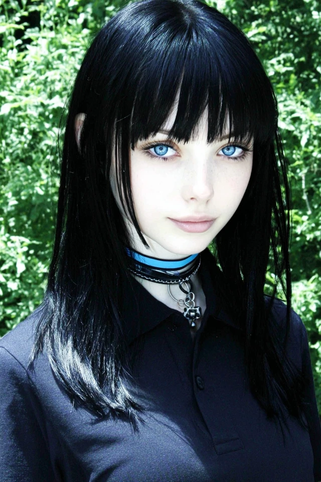 Midnight Azure Gaze - Image 1