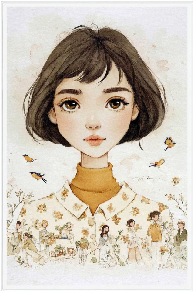 Whimsical Garden Muse - Image 1