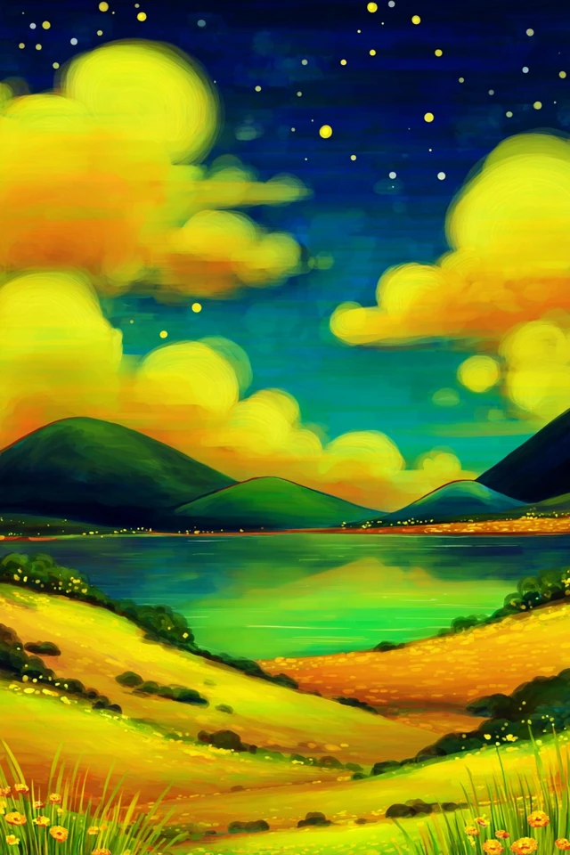 Vibrant Neon Muse - Image 2