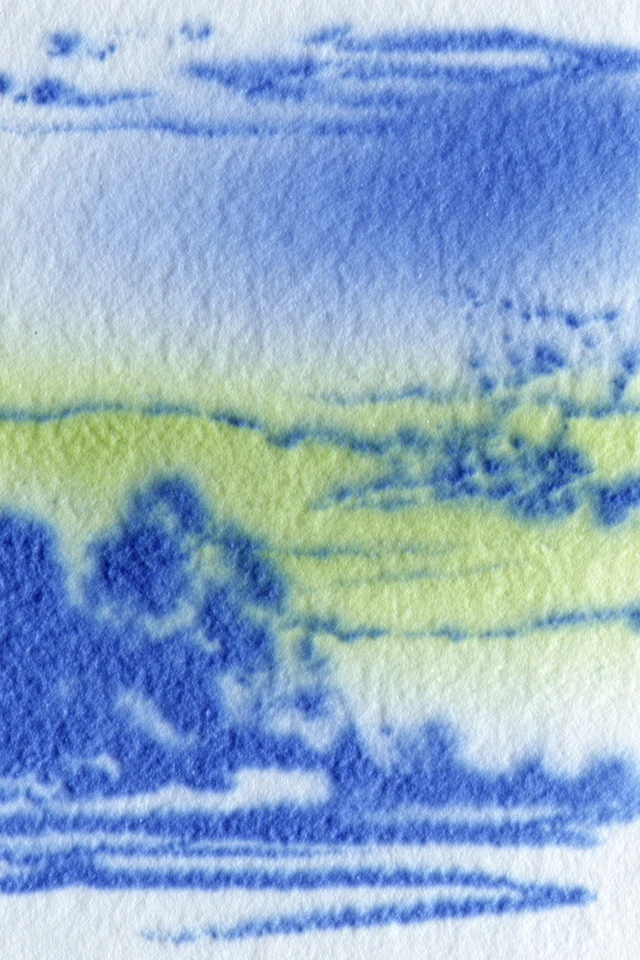 Azure Dreams in Watercolor - Image 2