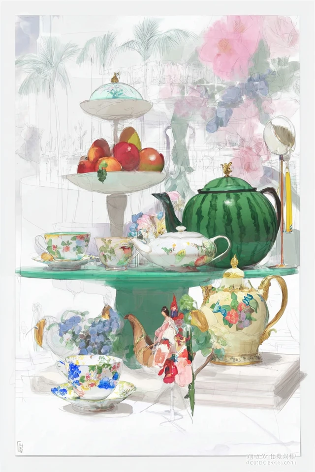 Whimsical Floral Couture - Image 3