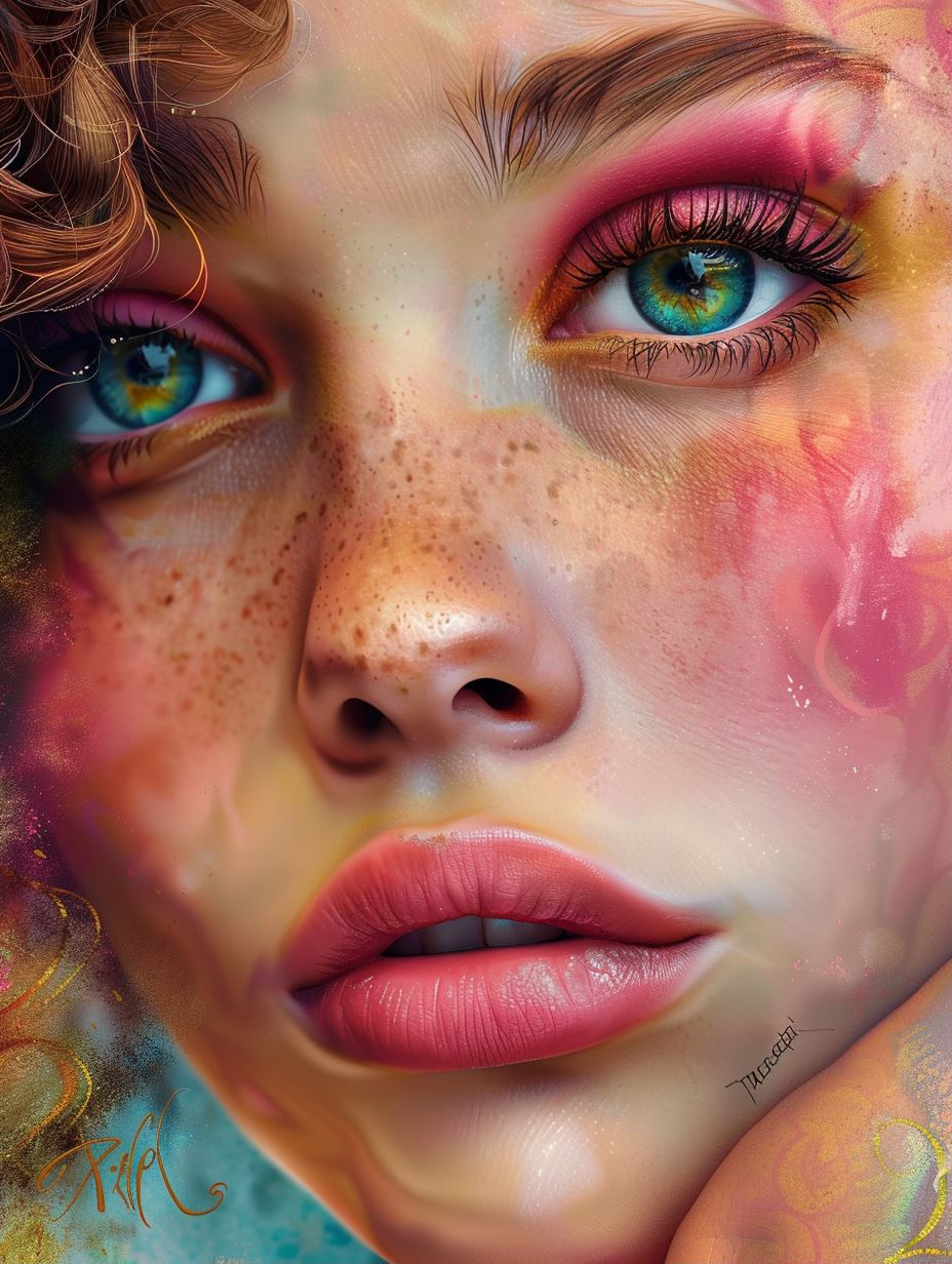 Ethereal Visions of Floral Beauty - Image 1