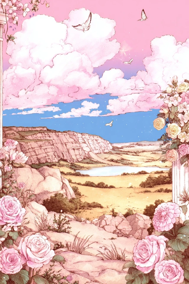 Pastel Dreams in Pink - Image 2