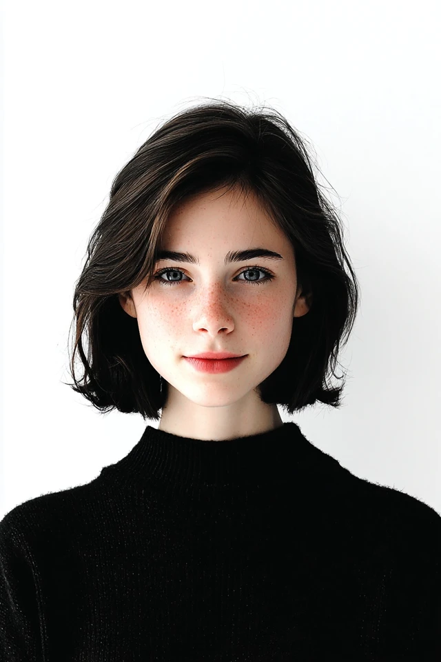Pure Minimalist Portrait - Image 1