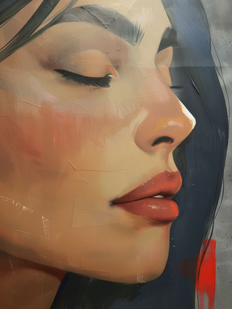 Ethereal Digital Oil Portraits - Image 3