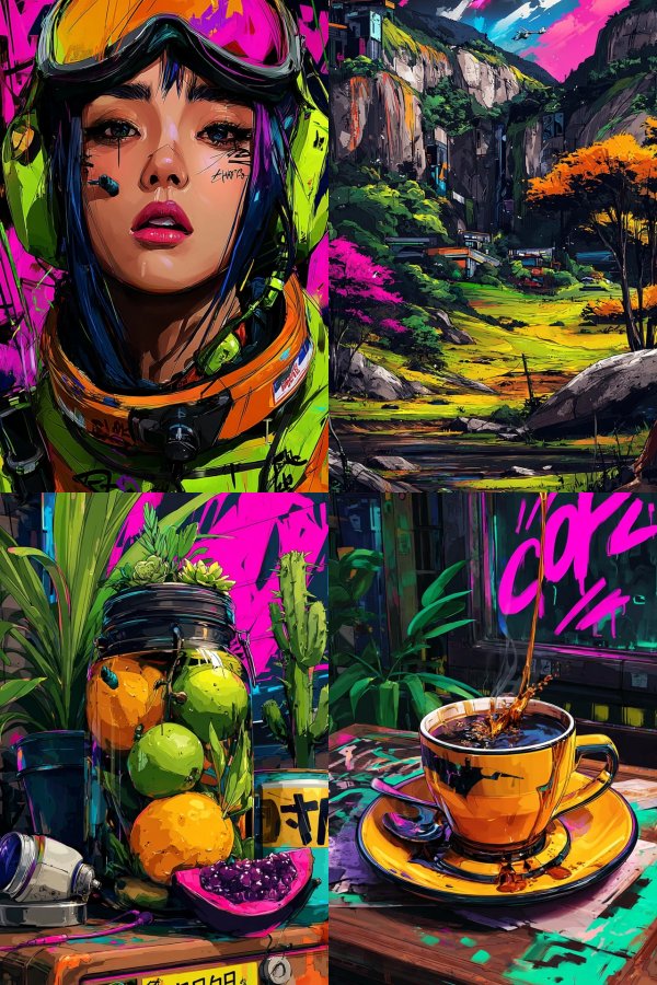 Neon Cyberpunk Vision
