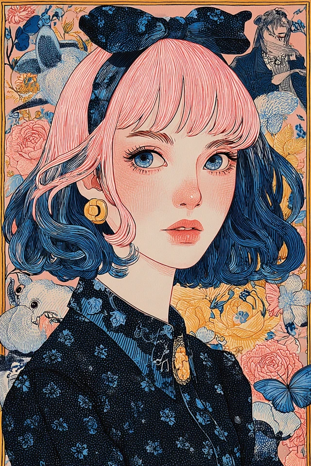 Floral Pastel Dream - Image 1