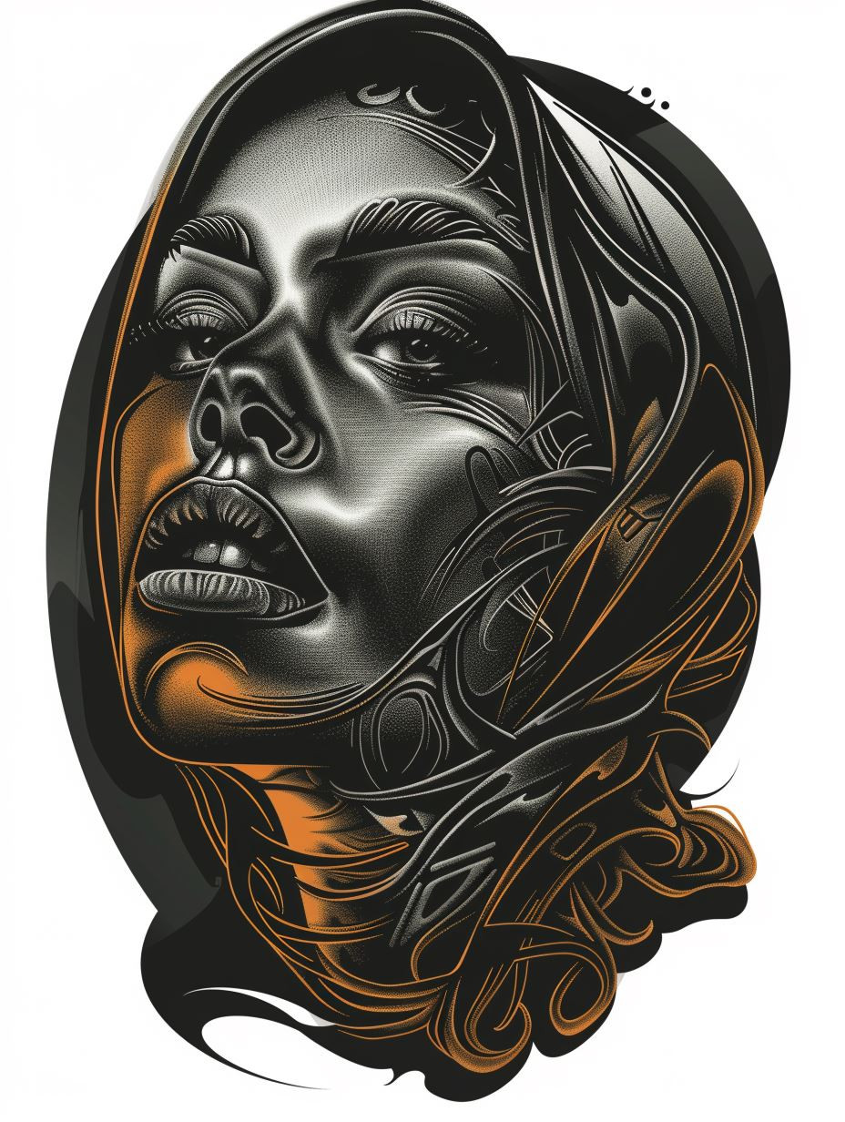 Dark Sculptural Ethereal Portraits - Image 1