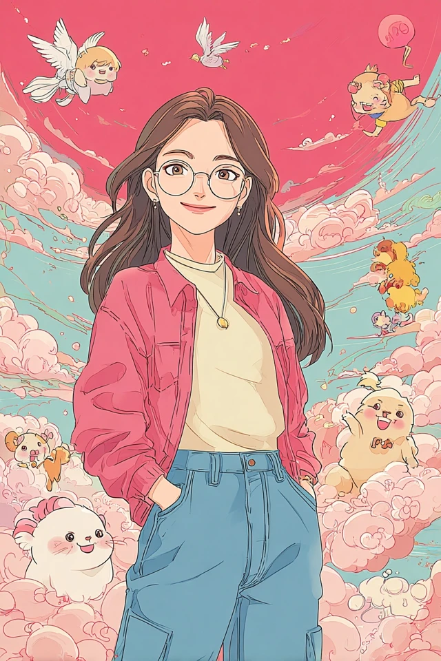 Pastel Dreamscape Anime - Image 1