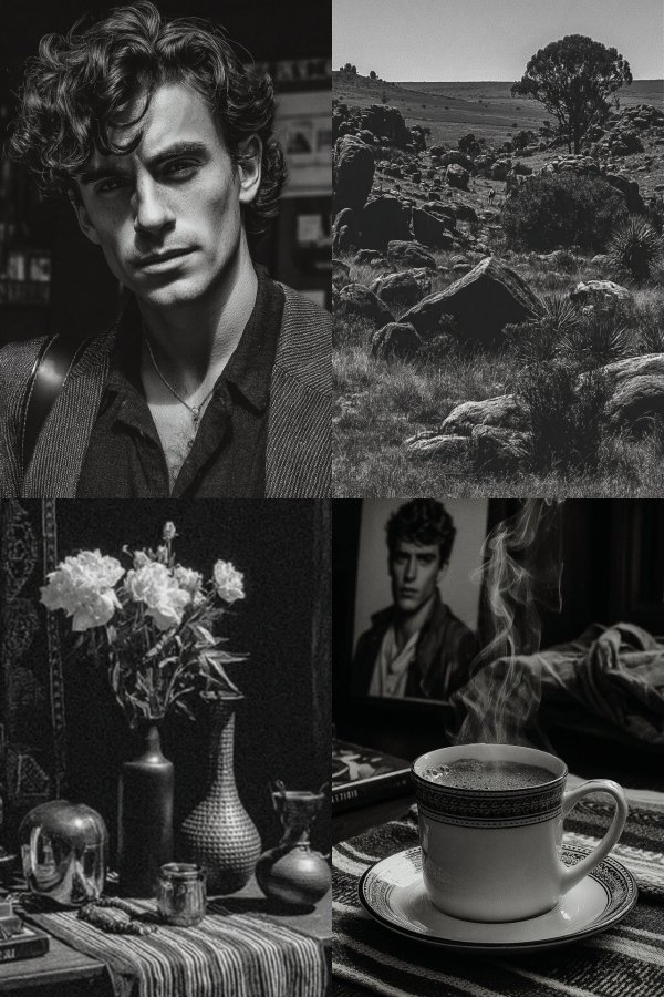 Noir Echoes: A Study in Monochrome