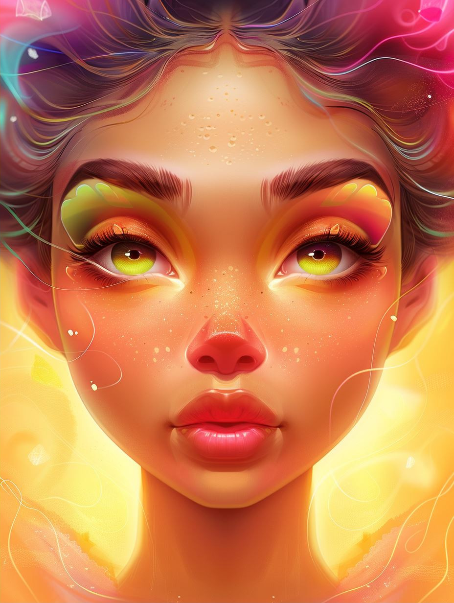 Ethereal Glow Digital Portraits - Image 2