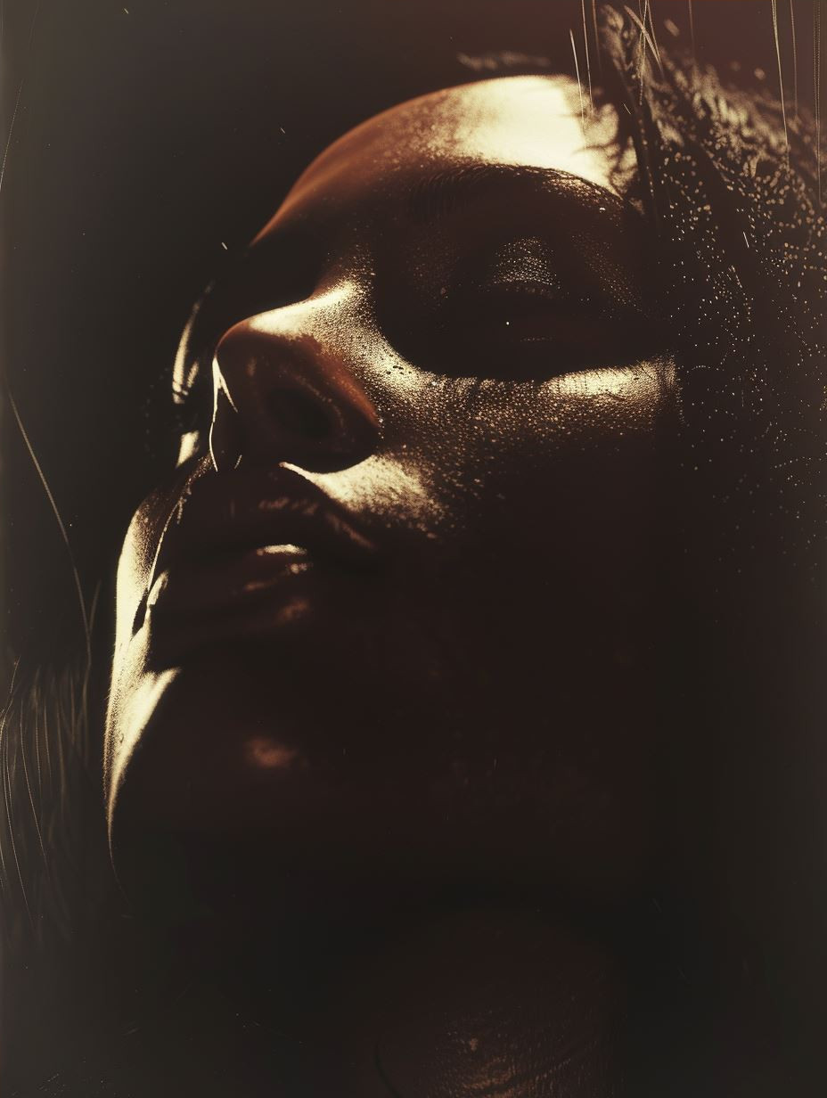 Golden Shadows of Ethereal Beauty - Image 4