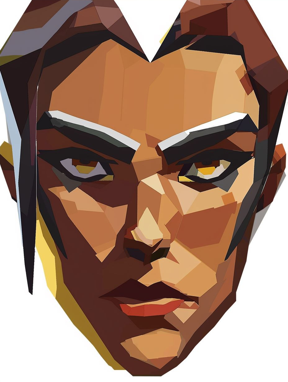 Angular Digital Portrait Studies - Image 4
