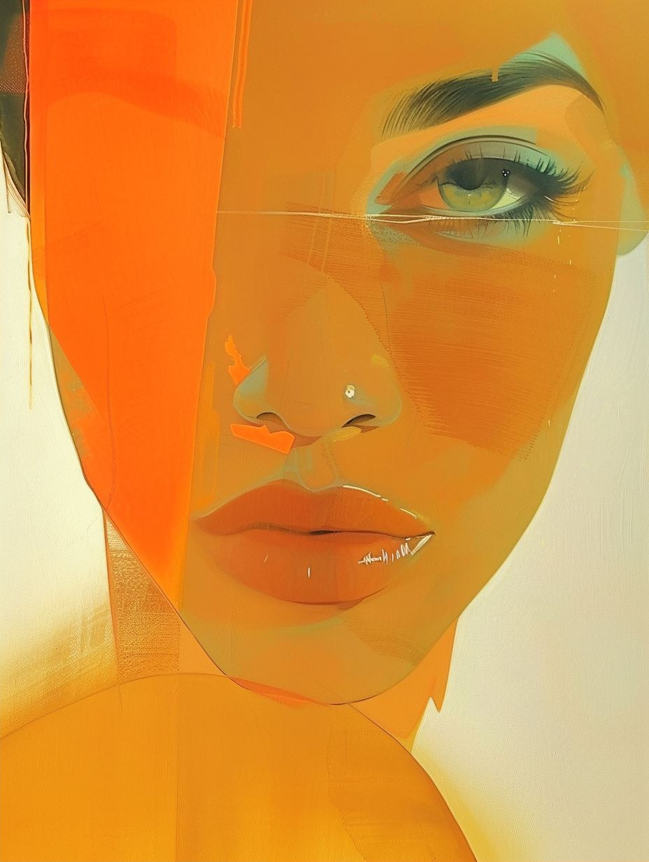 Fragmented Visions of Golden Beauty - Image 2