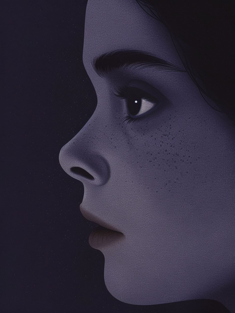 Celestial Shadow Portrait Study - Image 3