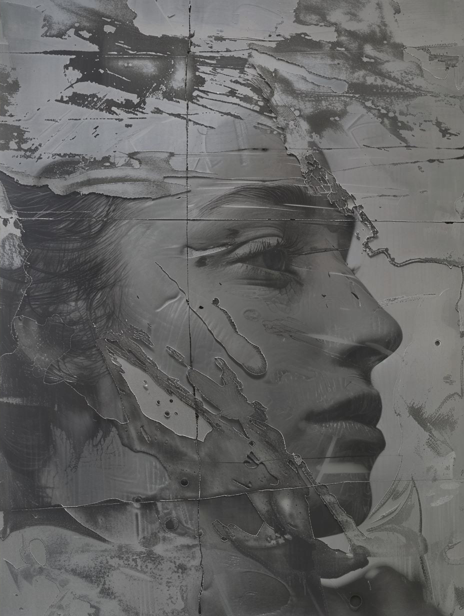 Fragmented Echoes of the Monochromatic Soul - Image 2
