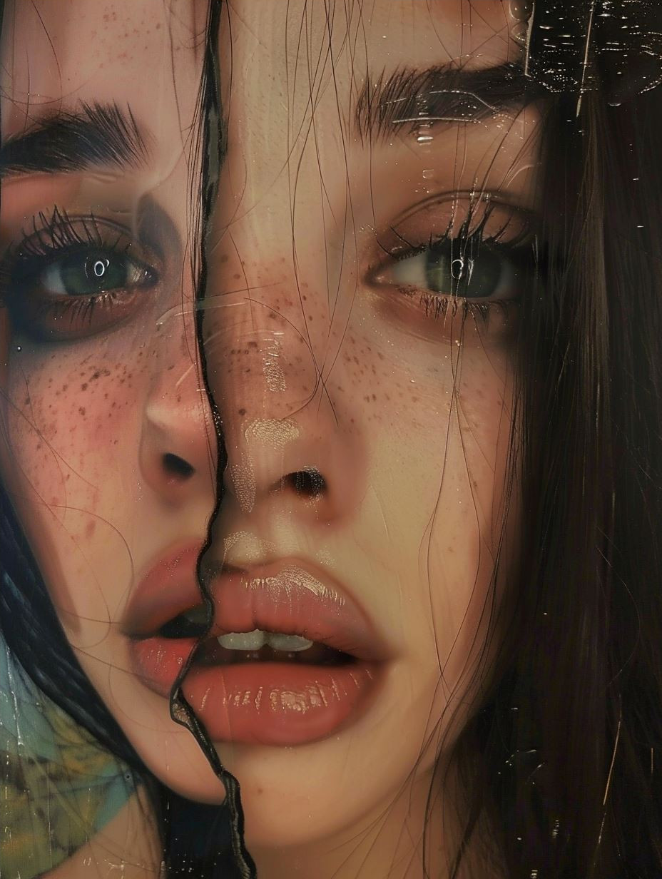 Melancholic Gaze Cinematic Portraits - Image 4