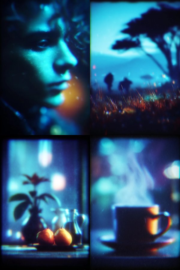 Neon Dreams and Quiet Moments