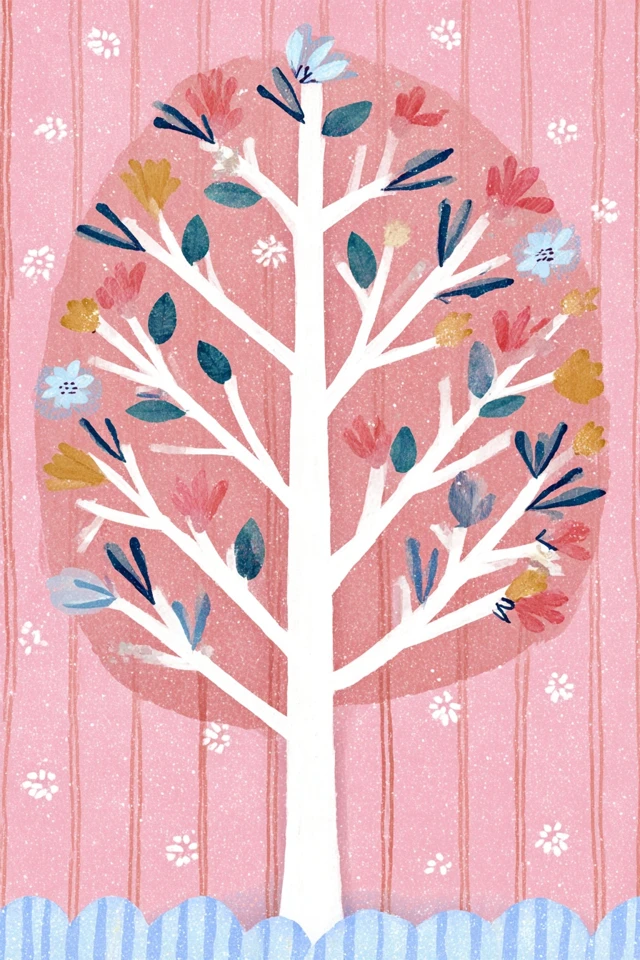 Pastel Floral Portrait - Image 5