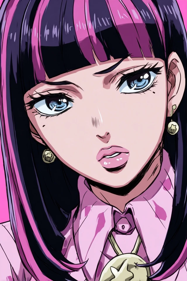 Neon Anime Elegance - Image 1