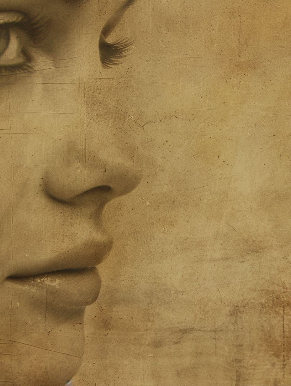 Ethereal Whispers of Ancient Parchment - Image 1
