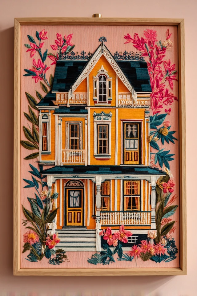 Floral Golden Portrait - Image 6