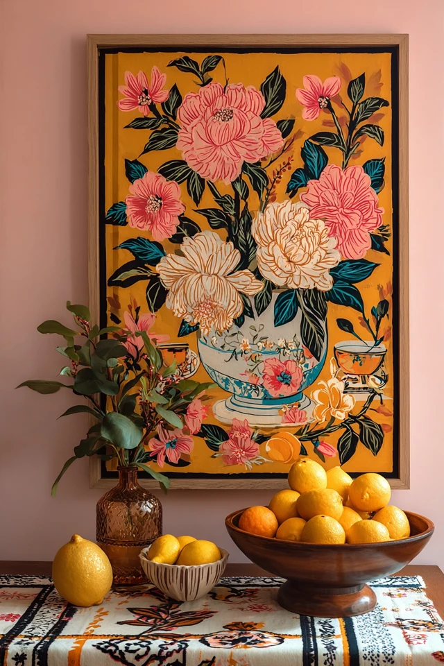 Floral Golden Portrait - Image 3