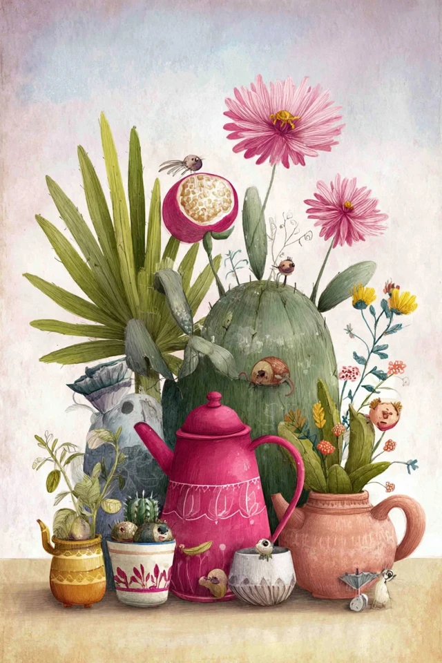 Whimsical Botanical Dreams - Image 3