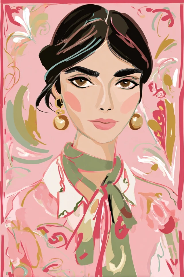 Blushing Pastel Elegance - Image 1