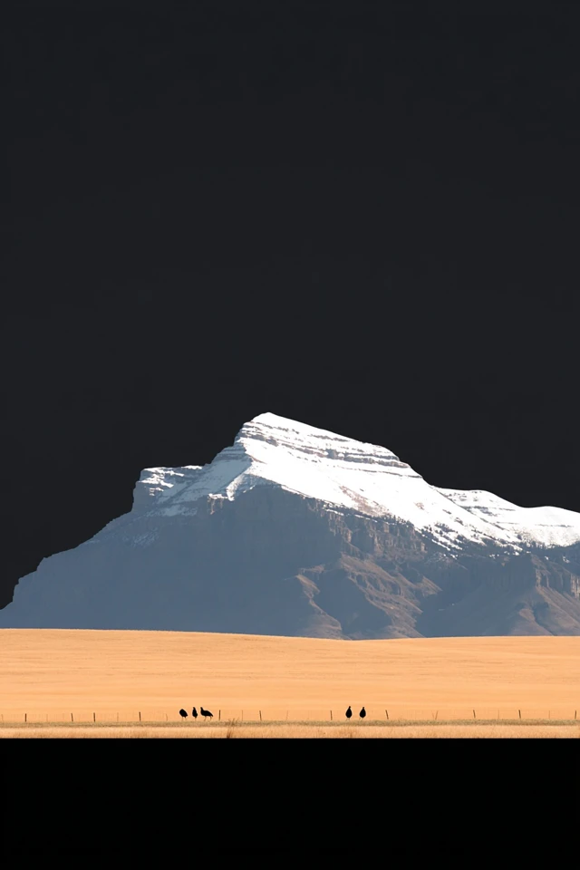 Minimalist Contrast in Four Frames - Image 2