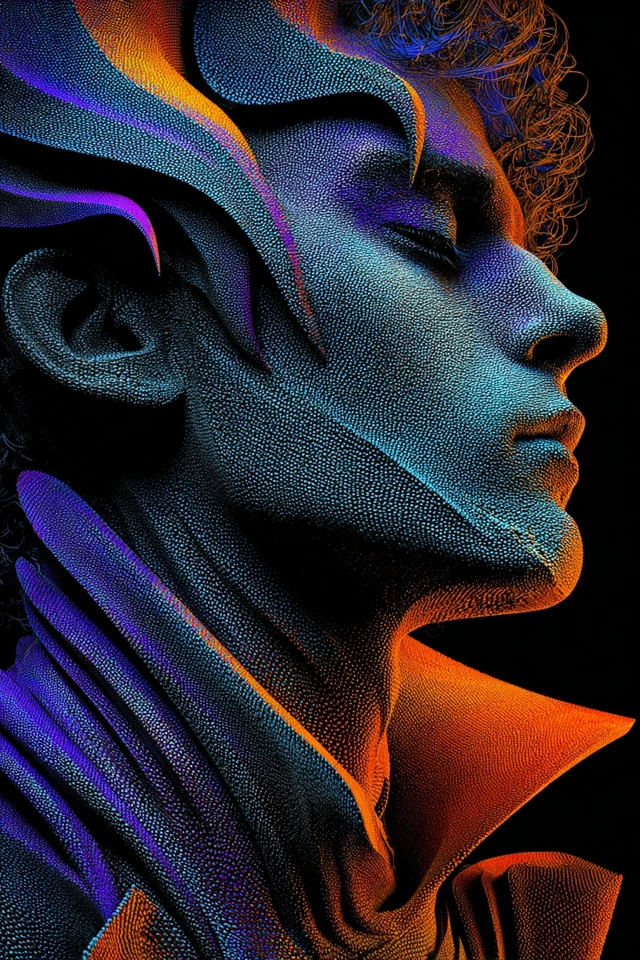 Neon Stipple Dream - Image 1