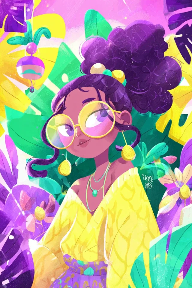 Neon Tropical Dream - Image 1