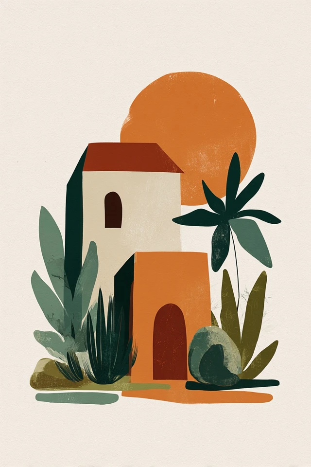 Earth Tone Botanical Bliss - Image 6