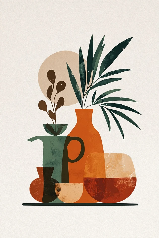 Earth Tone Botanical Bliss - Image 3