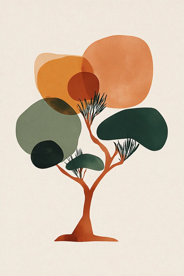 Earth Tone Botanical Bliss - Image 5
