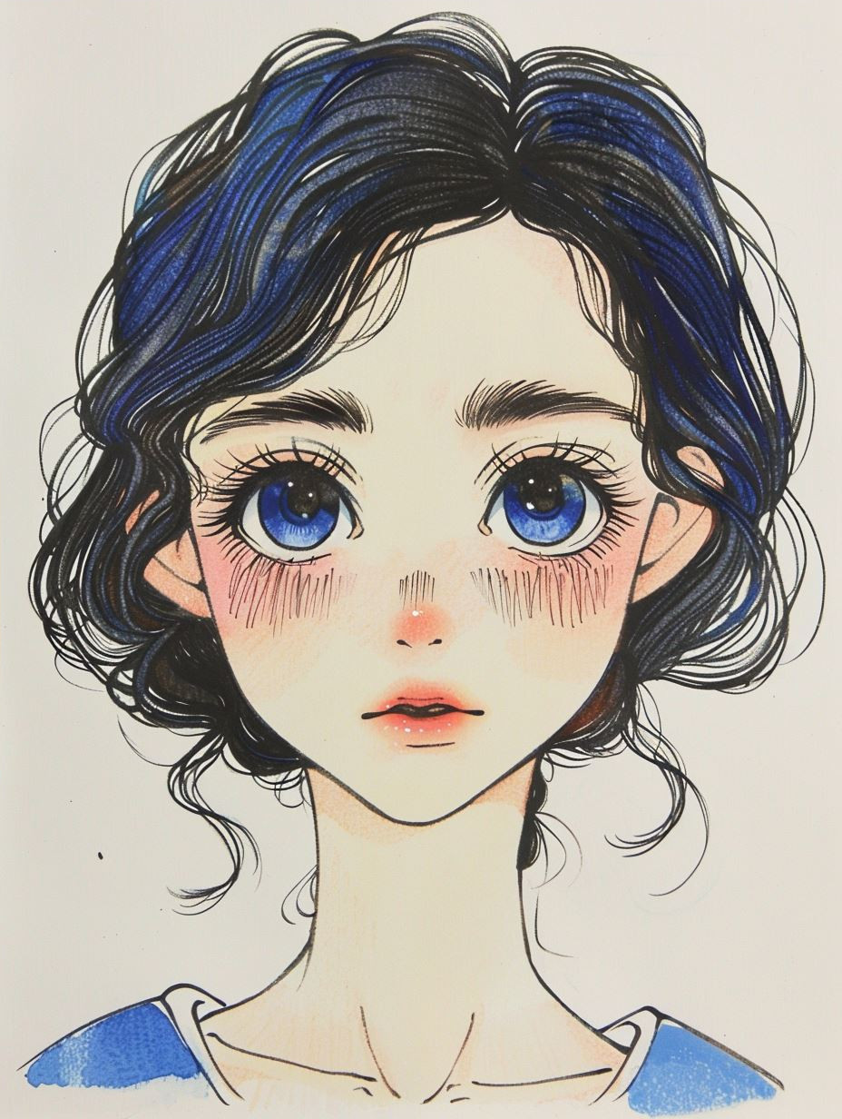 Ethereal Anime Portrait Studies - Image 4