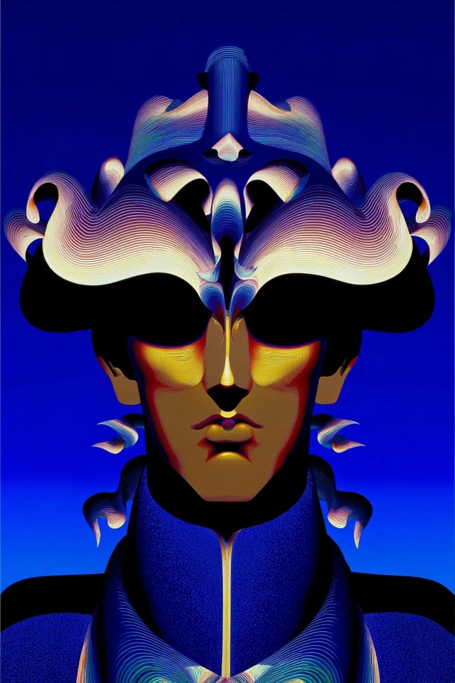 Neon Psychedelic Vision