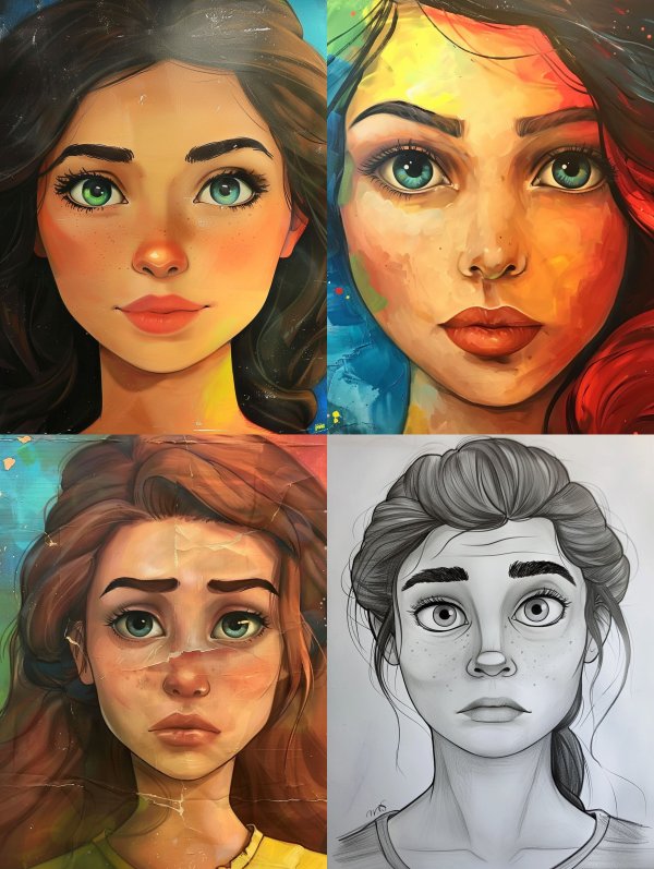 Evolution of Digital Portrait Art