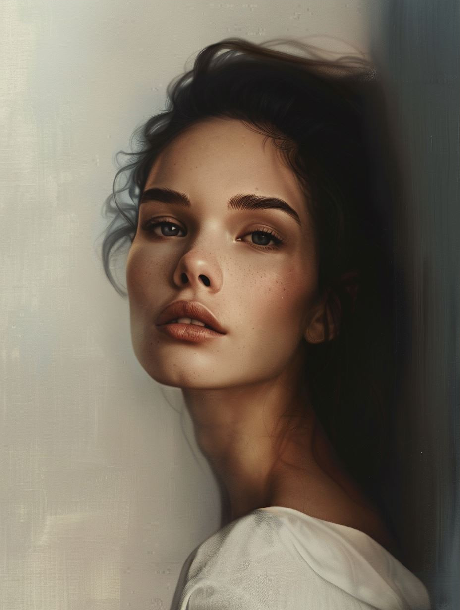 Whispers of Elegance: A Portrait Study - Image 3