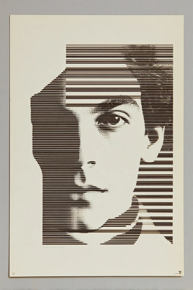 Linear Fragment Portrait - Image 1