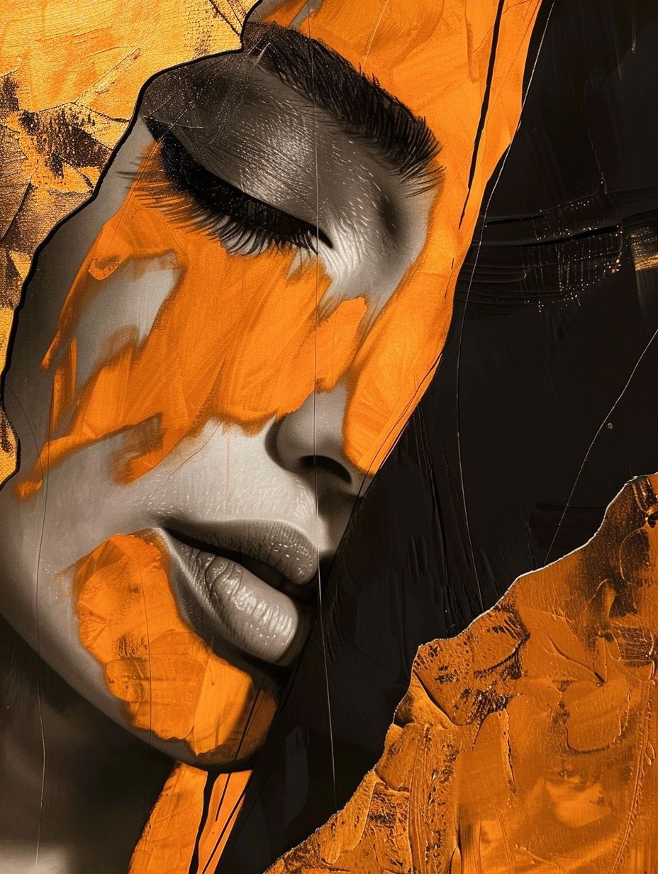 Gilded Shadows of Silent Emotion - Image 4